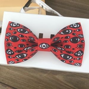 NDT Novelty Adjustable Bow Tie - Eyes